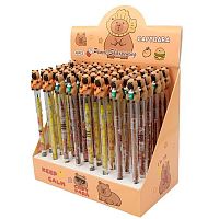 Карандаш сегментный CENTRUM "Капибара" 77420 ч/гр,HB