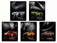 Тетрадь 48л. (клетка) АЛЬТ "Машины. Жажда скорости" 7-48-432 уф-лак,асс.