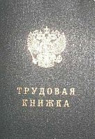 Книжка трудовая нового образца (твердая обложка)