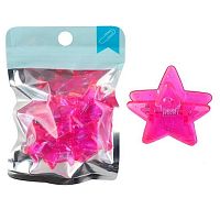 Зажим для бумаг КОКОС "Звёзды" 252655 асс.