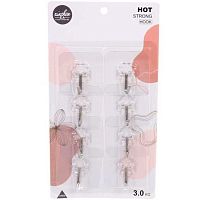 Крючок с липким краем "Бастоф" 906-464 (8шт) нагрузка 3кг