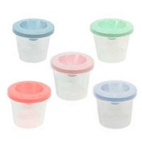 Стакан-непроливайка ПЧЕЛКА СН-12 "Нежный микс" с пробкой,закрепленной к крышке