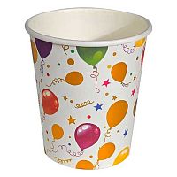 Стакан бум. Микрос "Шарики" 250мл (6шт) Ч54861