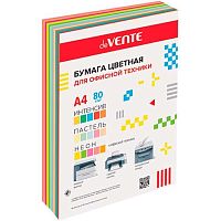 Бумага А4 д/офисной техники deVENTE  90л. 5цв.интенсив+5цв.пастель+5цв.неон 2072422