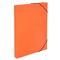 Короб архивный А4  30мм Expert Complete "Prisma neon" ЕС240400012 оранж.,3Dэф.,пласт.,рез.,700мкм