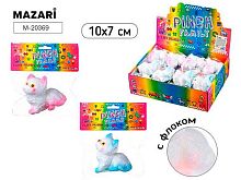 Игрушка-антистресс MAZARI "Котик" 10*7см M-20369 асс.