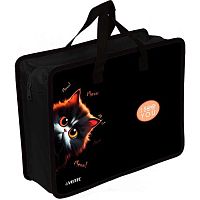 Папка пластик,с ручками А4 deVENTE "I See You" 8057512 с расш.10см,400мкм