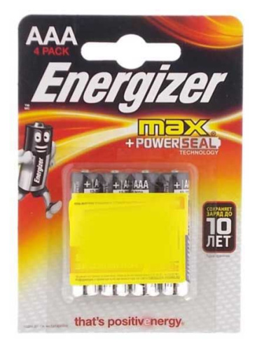 Батарейка Energizer LR03 MAX BASE BL-4