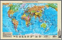 Покрытие настольное ДПС "Карта мира" (380*590) 2129.М