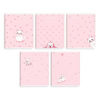 Тетрадь 12л. (клетка) ФЕНИКС "Кошачьи нежности" 70897 выб.уф-лак,мел.карт.,асс.	