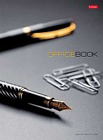 Бизнес-блокнот А4 120л. ХАТ тв.обл. "Office Book" 07971 цв.блок, клетка
