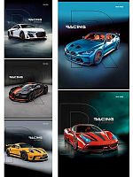 Тетрадь 48л. (клетка) Проф-Пресс "Разные автомобили-16" 48-2125 цв.мел.обл.