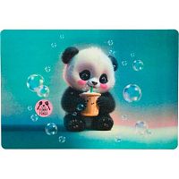 Покрытие настольное deVENTE 43*29см "Yummy Panda" 8061506 мат.п/прозр.,искр.факт.,пластик,500мкм