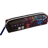 Пенал-косметичка deVENTE 210*40*40 "Label. Tokyo Drift" 7020573 (40предм.) прямоуг.,кож.зам.,на молн
