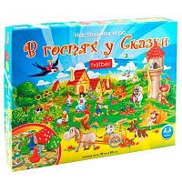 Игра настольная ХАТ "В гостях у сказки" 11092 с кубиком и фишками