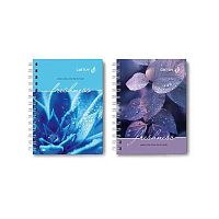 Записная книжка А6  80л. СВЕТОЧ спираль "После дождя" ЗК221 (01583) тв.обл.,глянц.лам.
