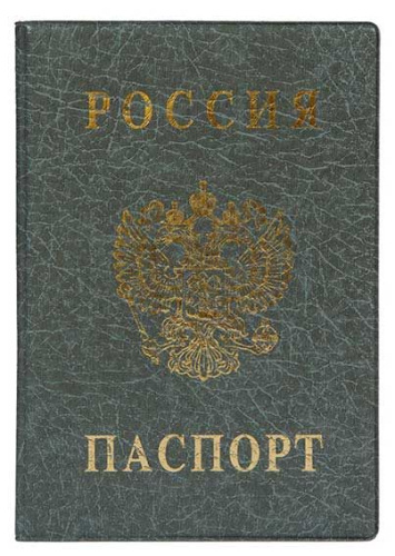 Обложка д/паспорта ДПС вертик. серая 2203.В-106