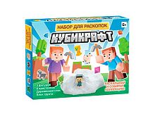 Игра настольная Десятое королевство Раскопки "Кубикрафт" (3 фигурки, 6 кристал.) 05545