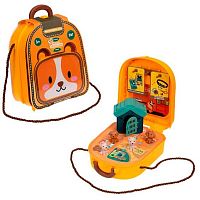 Игровой набор 1TOY Профи "Зоомагазин" Т24112 в рюкзачке (14предм.)