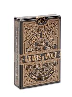 Карты игральные Миленд "Lewis & Wolf. Gold Rush" ИН-3829 колода/54шт,63*88мм