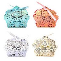 Коробка подар. фигурн. ПГС 11*3*9см Р825-128