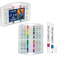 Маркеры акрил. 48цв. deVENTE "Classic&Pastel" 5044504 кругл.корп.,пулевидн.,2мм,пластик.уп.