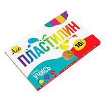 Пластилин 16цв.,320гр. Лео "Учись" LNMC-0116 к/к