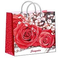 Пакет подар. пластик. 30*30см Симпатия
