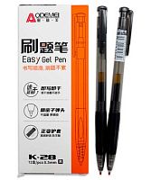 Ручка гелевая INTELLIGENT Aodemei DO-396 чёрная,игольч.,0,5мм