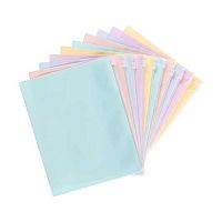 Папка на молнии А5+ Expert Complete "Trend Pastel" EC211040200 Zip,асс.,прозр.,полипроп.,дигональ,18