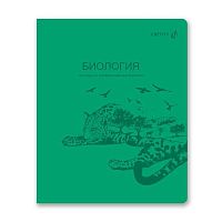 Тетрадь предм. 48л. SVETOCH пластик.обл. "Яркость по расписанию-Биология" Т288 (01861)(клетка)