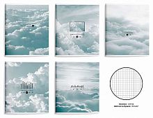 Тетрадь 48л. (клетка) LOREX двойная "Sound in clouds" LXCBCL-SDC мел.карт.,soft touch