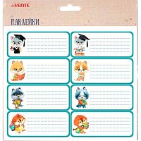 Наклейки д/тетрадей deVENTE "Back to School" 8004416 (8шт) 40*96мм