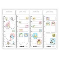 Набор самокл. этикеток-закладок КОКОС "Animals" 211469 пластик.,5-7цв*7л.,4в.