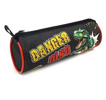 Пенал-тубус ПЧЕЛКА 210*65 ПТ-22 "Опасный Дино" на молн.,печать на ткани
