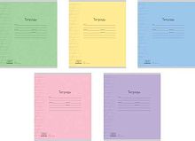 Тетрадь 12л. (кос.лин.) EK "Классика" 35208 мел.карт.,асс.