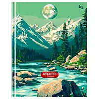 Дневник 1-11кл. BG тв.обл. "Горный пейзаж" 64747 мат.лам.