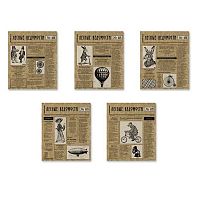 Тетрадь 48л. (клетка) EK "Новости" 60640 крафт-картон,асс.