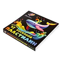 Пластилин 12цв.,180гр. ЛУЧ "Фантазия" 25С 1523-08 мягкий (восковый)