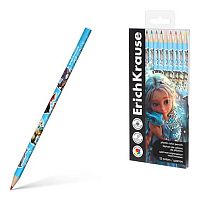 Карандаши пластик. 12цв. EK "Magic Pet" 62933 трёхгр.,пэт-бокс