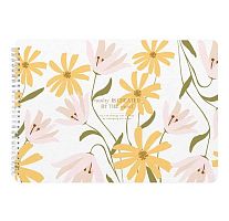 Альбом для рис.40л. Be Smart спираль "April. Цветы" N5488 бум.120г/м2