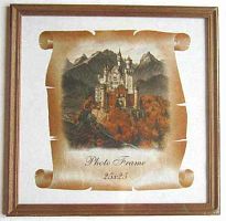 Фоторамка Сосна Питер 25*25 3N00 орех,ширина багета-16мм