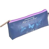 Пенал-косметичка deVENTE 210*80*35 "Fashion" 7026510 (45предм.) треуг.,кож.зам.,на молн.