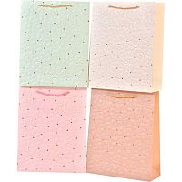 Пакет подар. бум. deVENTE "Small Fleur" 9041504 вертик.,18*23*8см,горячее тисн.,конгрев,асс.