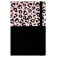 Ежедневник н/д А5  96л. ФЕНИКС тв.обл. "Леопард розовый" 71541 мат.лам.,бл.-бел.офс.