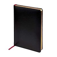 Ежедневник н/д А5+ 136л. BV кож.зам. "Sydney Nebraska" 3-128/02 чёрный,золотой срез