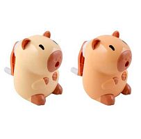 Точилка механическая КОКОС "Капибара" 253705 контейнер,90*95*70мм,асс.