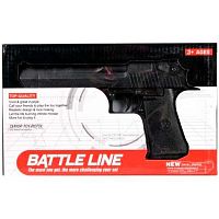 Игрушка ИГРУНЫ "Пистолет Battle Line со звуковыми эффектами и подсветкой" BP637