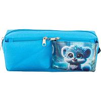Пенал-косметичка deVENTE 210*85*60 "Cute Leopard" 7029634 (50предм.) прямоуг.,синий
