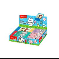 Ластик-карандаш KEYROAD "Highdooog" KR973604 термопл.рез.,выдвижн.,асс.